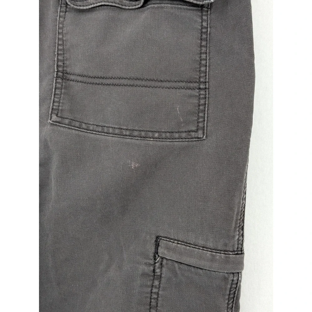 Dockers D3 Classic Fit Cargo Pants Mens 38x29 Gray Elastic Waist Utility